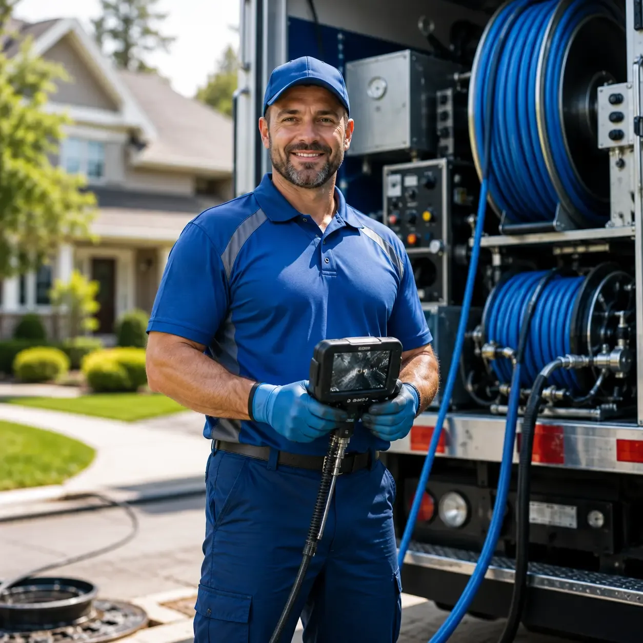 Local outdoor drain cleaning specialists in Stoneham, ME